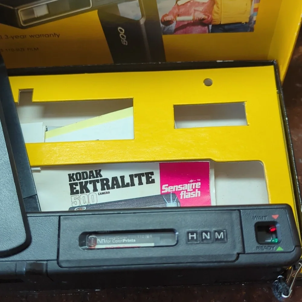 Vintage Kodak Ektralite 500 Camera Outfit